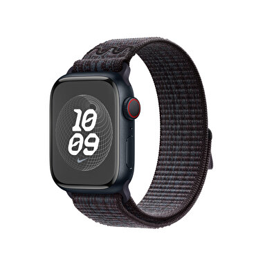 41 mm Siyah/Mavi Nike Spor Loop MUJV3ZM/A