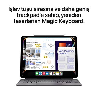 Apple 11 inç iPad Pro M4 WiFi 2TB  Standard  Cam Uzay Siyahı  MVVG3TU/A