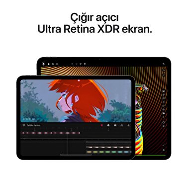 Apple 13 inç iPad Pro M4 WiFi + Cellular 2TB  Standard  Cam Uzay Siyahı  MVXY3TU/A