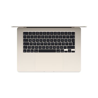 Apple MacBook Air 15' M4 Çip 10 Çekirdekli CPU 10 Çekirdekli GPU 16GB Bellek 256GB SSD Yıldız Işığı MW1J3TU/A