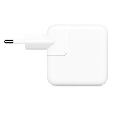35 W Çift USB-C Bağlantı Noktalı Güç Adaptörü MW2K3TU/A