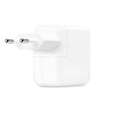 35 W Çift USB-C Bağlantı Noktalı Güç Adaptörü MW2K3TU/A