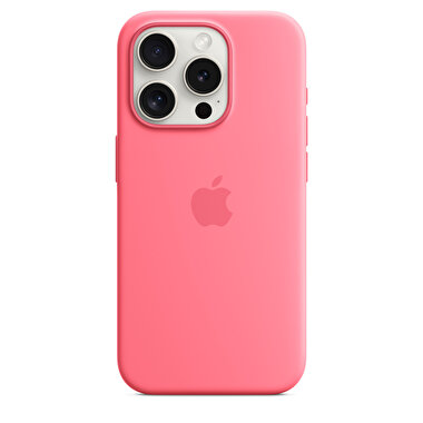 iPhone 15 Pro için MagSafe özellikli Silikon Kılıf - Pembe  MWNJ3ZM/A