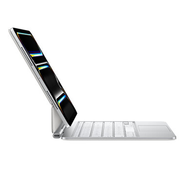 11 inç iPad Pro (M4) için Magic Keyboard - Türkçe F Klavye - Beyaz MWR03TU/A