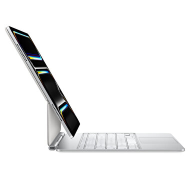 13 inç iPad Pro (M4) için Magic Keyboard - Türkçe Q Klavye - Beyaz MWR43TQ/A