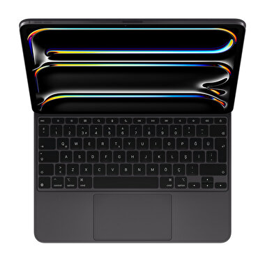 13 inç iPad Pro (M4) için Magic Keyboard - Türkçe Q Klavye - Siyah MWR53TQ/A
