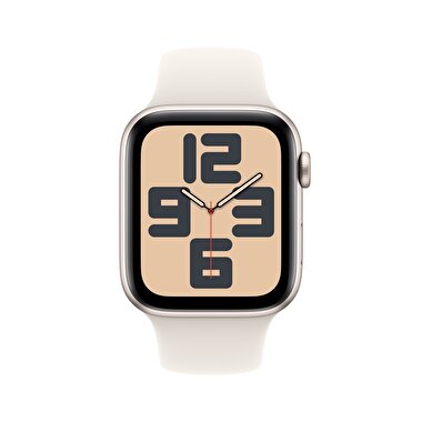 Apple Watch SE GPS 40mm Yıldız Işığı Alüminyum Kasa  Yıldız Işığı Spor Kordon - S/M  MXEF3TU/A