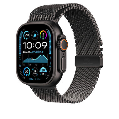 49mm Siyah Titanyum Milano Loop - Orta Boy - MXKG3ZM/A MXKG3ZM/A