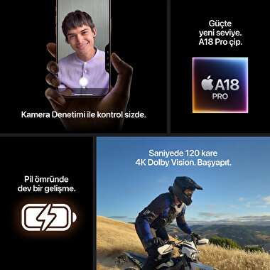 Apple iPhone 16 Pro 128GB Natürel Titanyum  MYNG3TU/A