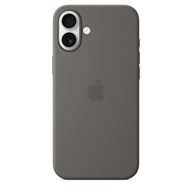 iPhone 16 Plus için MagSafe özellikli Silikon Kılıf - Taş Grisi MYYC3ZM/A