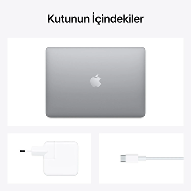MacBook Air 13.3 inç M1 8C 16GB RAM 256GB SSD Uzay Grisi  Z1240009K