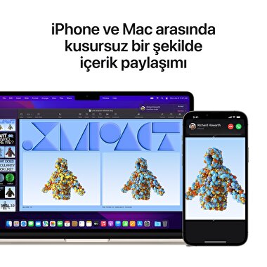 MacBook Air 13" M2 16C 8CPU 8GPU 16GB/ 256GB Yıldız Işığı Z15Y00102
