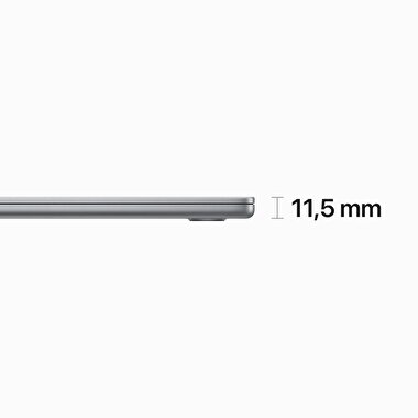 Apple MacBook Air 15' M2' Çip 8 Çekirdekli CPU 10 Çekirdekli GPU 8 GB Bellek 1 TB SSD Uzay Grisi Z18N000VS