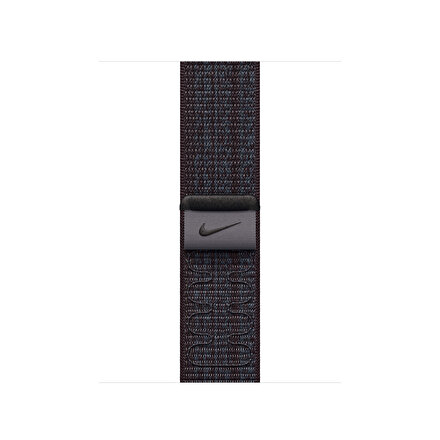 41 mm Siyah Mavi Nike Spor Loop Troy Estore