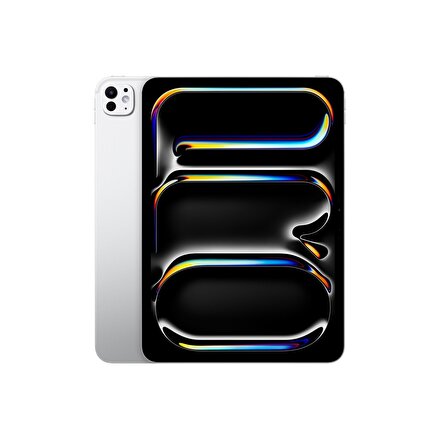 Apple 11 inç iPad Pro M4 WiFi 512GB Standard Cam Gümüş | Troyestore