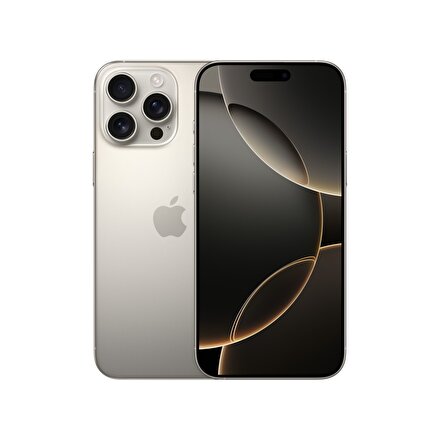 iPhone 16 Pro Max 1TB ナチュラル チタニウム ケーブル付き Apple iPhone 16 Pro Max 1TB Natürel Titanyum | Troyestore