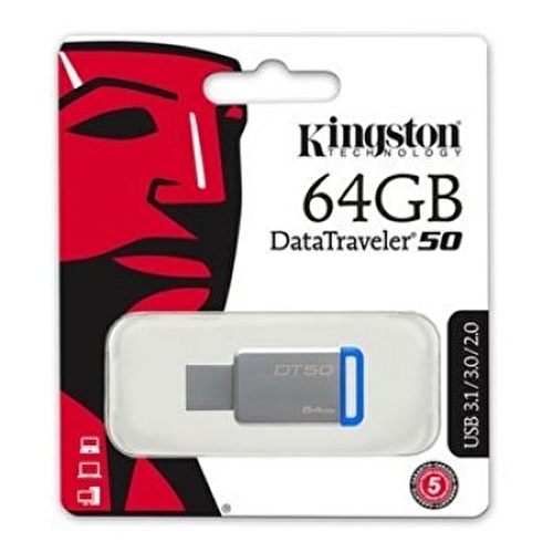Kingston 64GB DataTraveler USB 3.1 DT50 Flash Disk