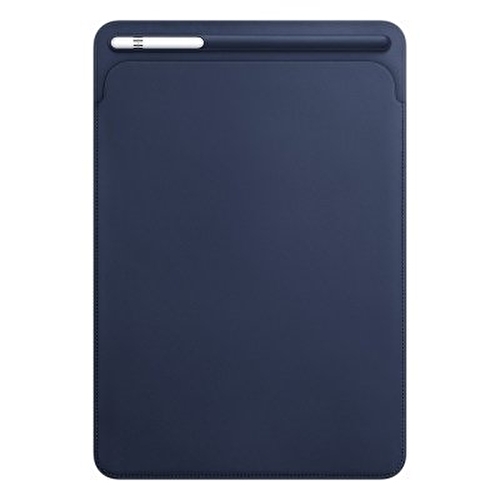 Apple 10.5 inç iPad Pro için Deri Zarf (Leather Sleeve) Kılıf - Gece Mavisi