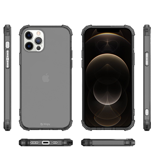Buff Blogy iPhone 12 Pro Max Crystal Fit Kılıf - Şeffaf