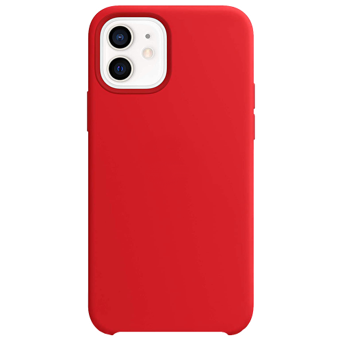 Buff iPhone 12 Mini Rubber Fit Kılıf - Kırmızı