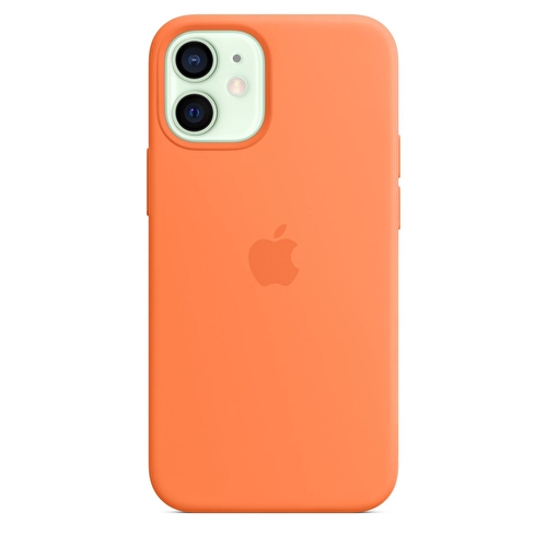 iPhone 12 mini için MagSafe özellikli Silikon Kılıf - Kamkat