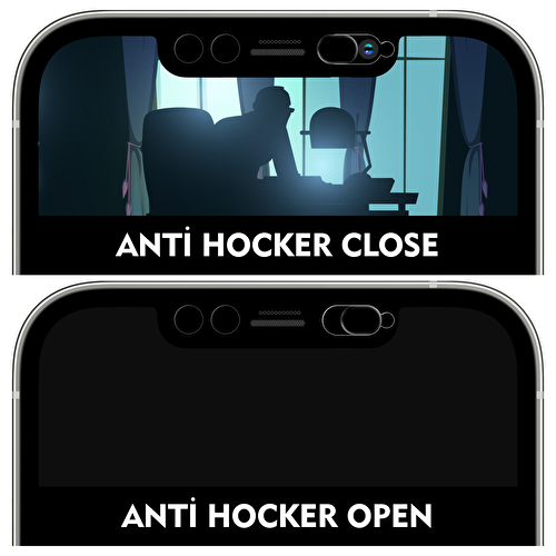 Buff iPhone 11 5D Glass Anti Hacker Ekran Koruyucu