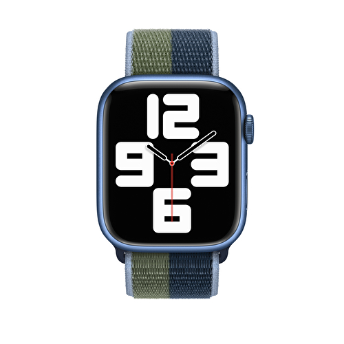 Apple Watch 41mm Abyss Blue/Moss Green Sport Loop
