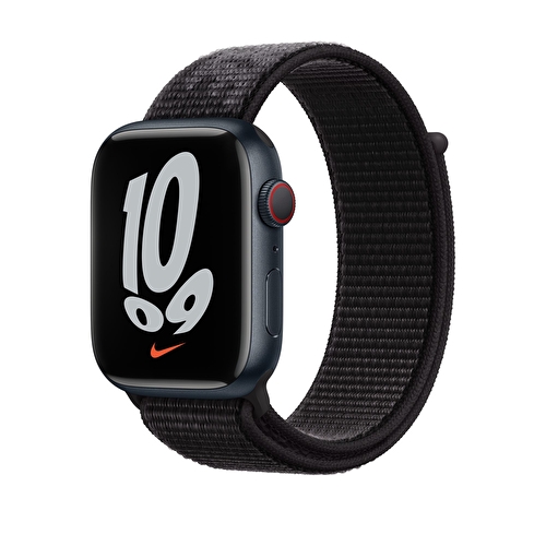 Apple Watch 45mm Black Nike Sport Loop
