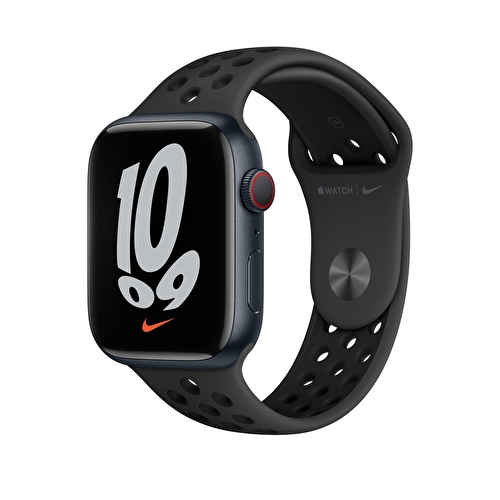 Apple Watch 45mm Anthracite/Black Nike Spor Kordon