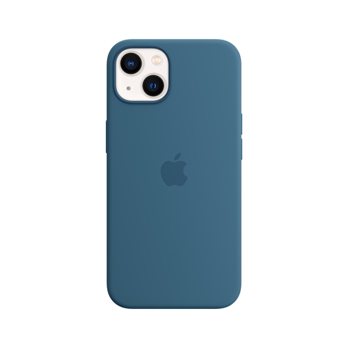 iPhone 13 için MagSafe özellikli Silikon Kılıf – Kutup Mavisi