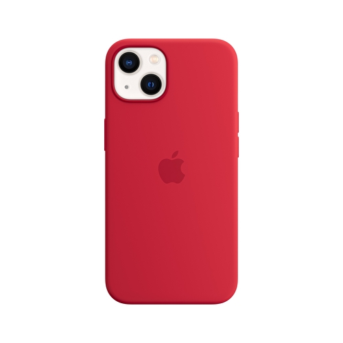 iPhone 13 için MagSafe özellikli Silikon Kılıf – (PRODUCT)RED
