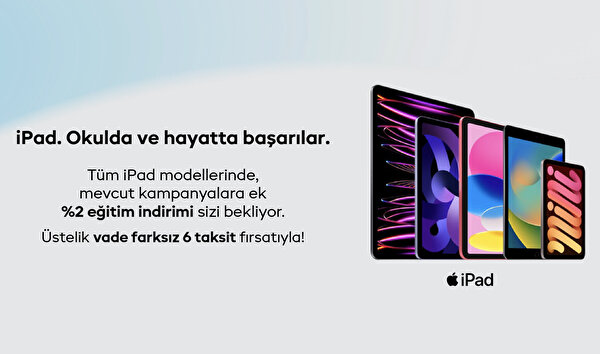 iPad Eğitim İndirimi