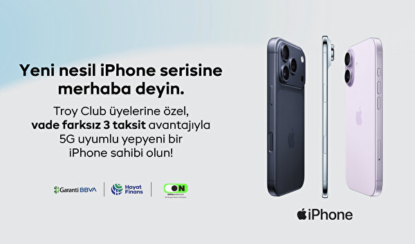 Yeni nesil iPhone serisine merhaba deyin.