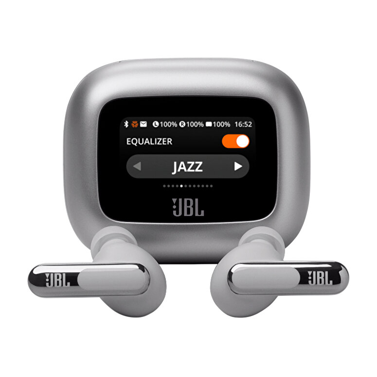 JBL Live Beam 3 Kablosuz Kulakiçi Kulaklık -Silver 1200130011641