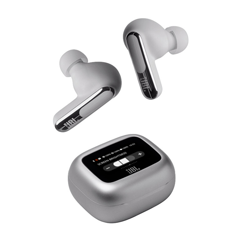 JBL Live Beam 3 Kablosuz Kulakiçi Kulaklık -Silver 1200130011641