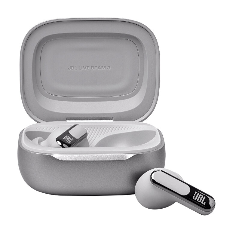 JBL Live Beam 3 Kablosuz Kulakiçi Kulaklık -Silver 1200130011641