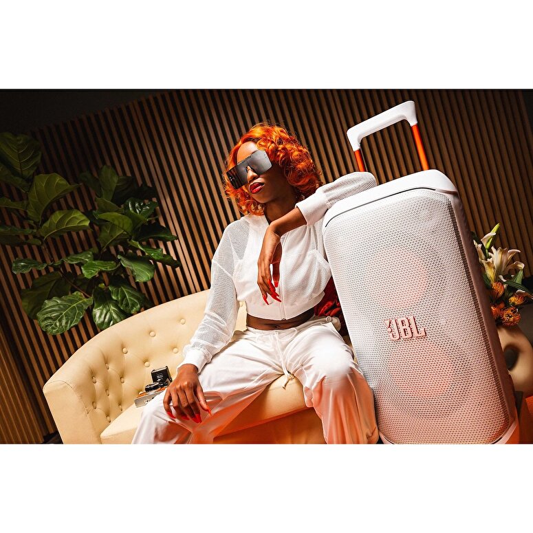 JBL Partybox Stage320 Bluetooth Hoparlör Beyaz 1200130018947