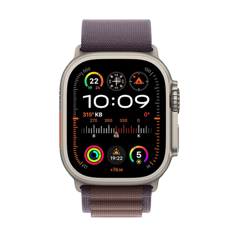 Teşhir - Apple Watch Ultra 2 GPS + Cellular 49mm Natürel Titanyum Kasa 3M580TU/A