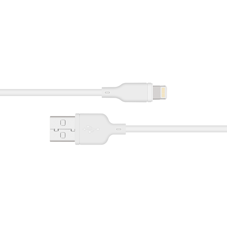 Momax Zero USB-A to Lightning Kablo (1M) - Beyaz 4894222053212
