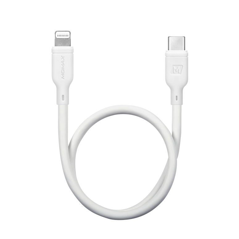 Momax Zero USB-C to Lightning Kablo (30CM) - Beyaz 4894222056756