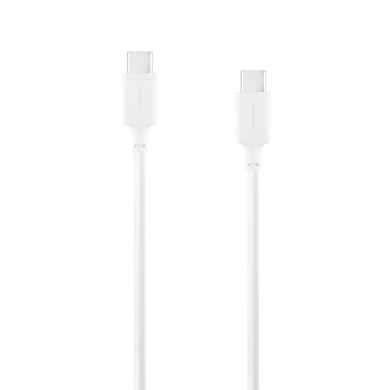 Momax Zero 100W Usb-C to Usb-C 1 M. Kablo - Beyaz 4894222062863