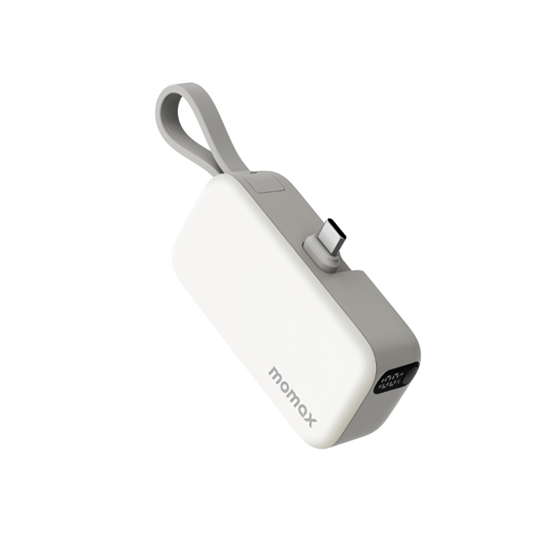 Momax Power Mini 5000mAh USB-C Powerbank-Beyaz 4894222075184