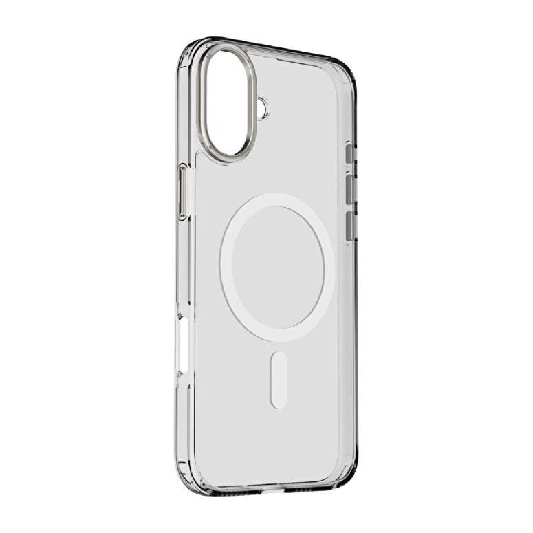 Momax iPhone 16 Plus Play Magsafe Kılıf - Şeffaf 4894222077515