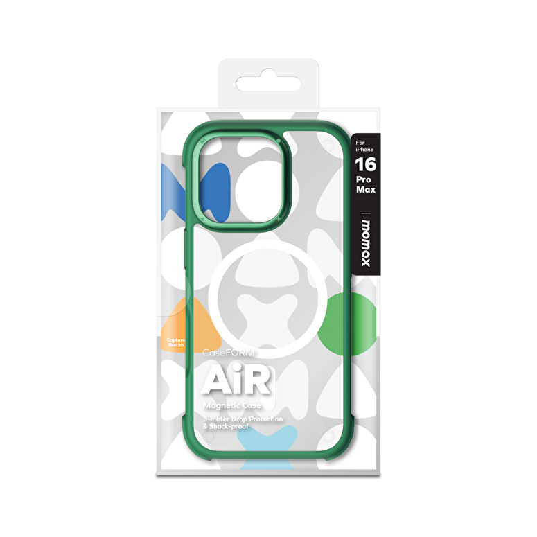 Momax iPhone 16 Pro Max Air Magsafe Kılıf - Yeşil 4894222077690