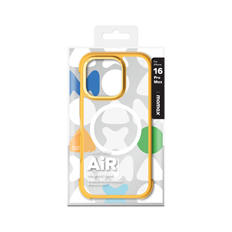 Momax iPhone 16 Pro Max Air Magsafe Kılıf - Sarı 4894222077737