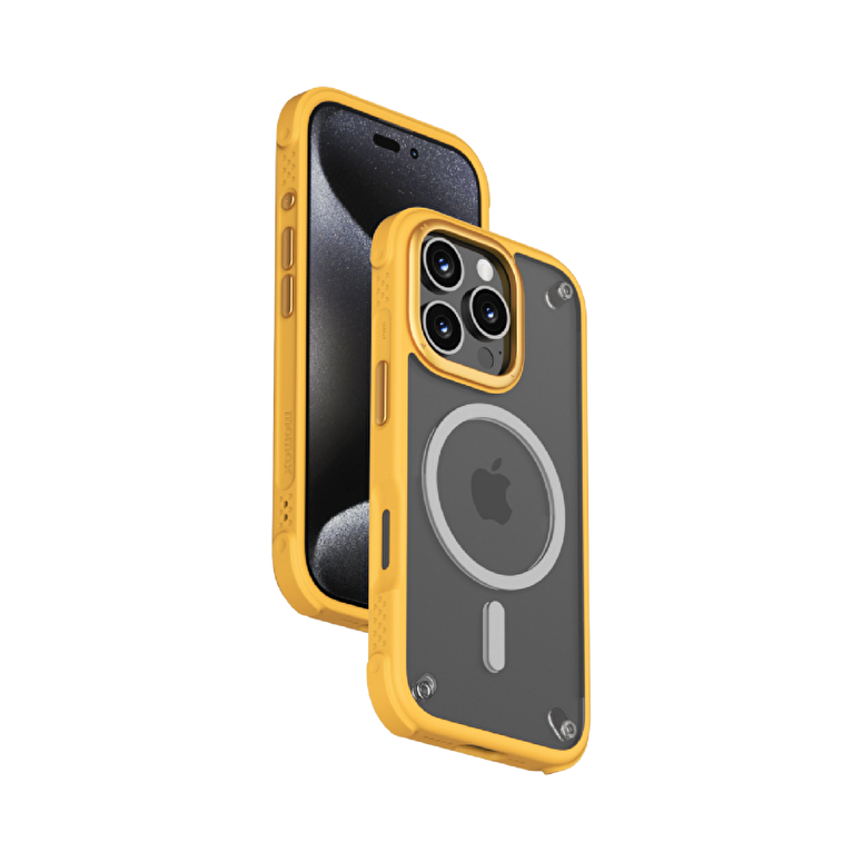 Momax iPhone 16 Pro Air Magsafe Kılıf - Sarı 4894222077744