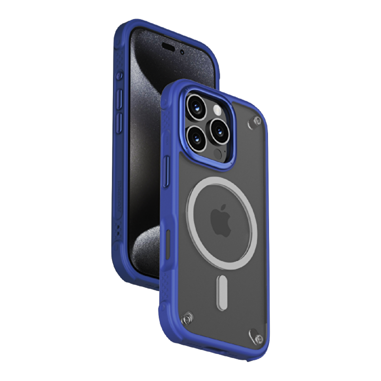 Momax iPhone 16 Pro Max Air Magsafe Kılıf - Mavi 4894222077805