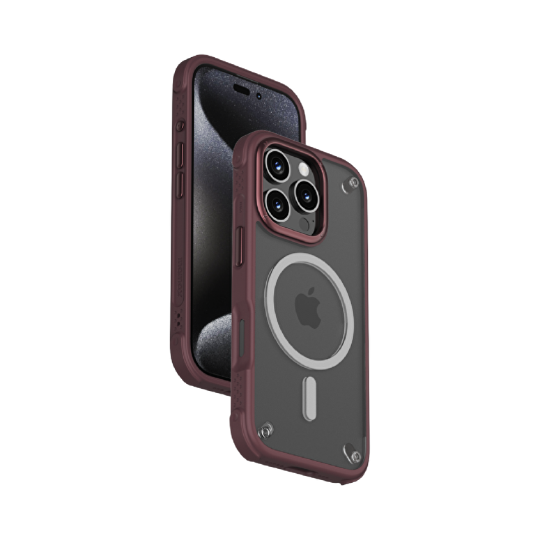 Momax iPhone 16 Pro Air Magsafe Kılıf - Mor 4894222077812