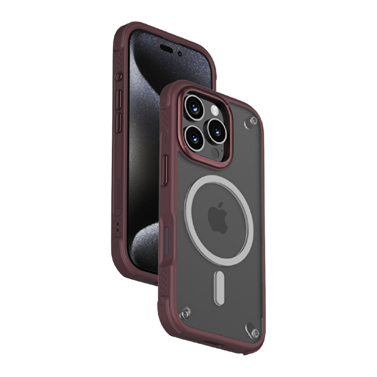 Momax iPhone 16 Pro Max Air Magsafe Kılıf - Mor 4894222077829