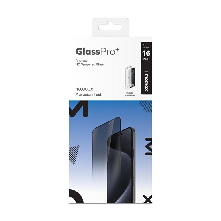 Momax iPhone 16 Pro Privacy Ekran Koruyucu 4894222077904